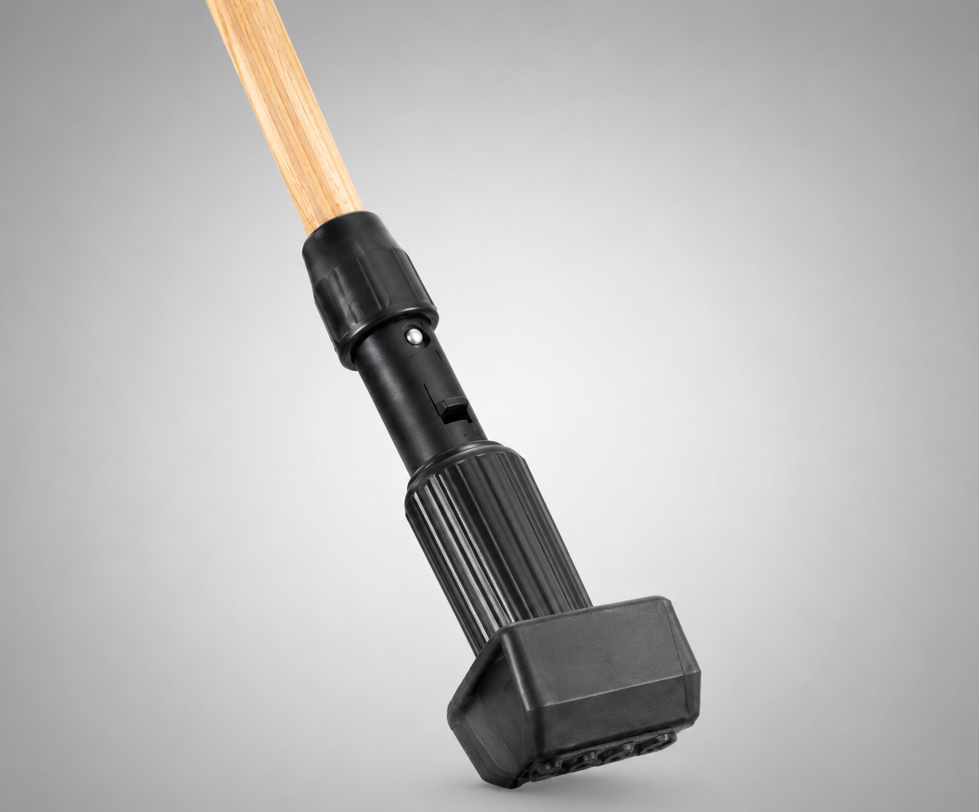 Clamp Style Stick Wood Handle
