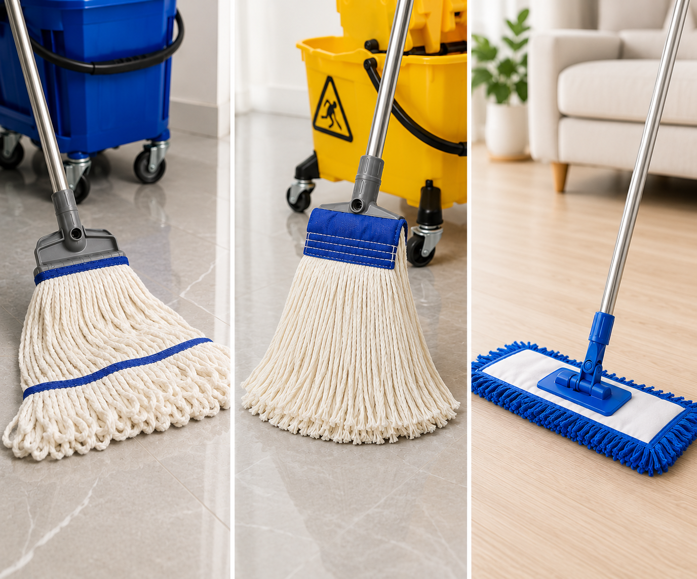 Wet mops